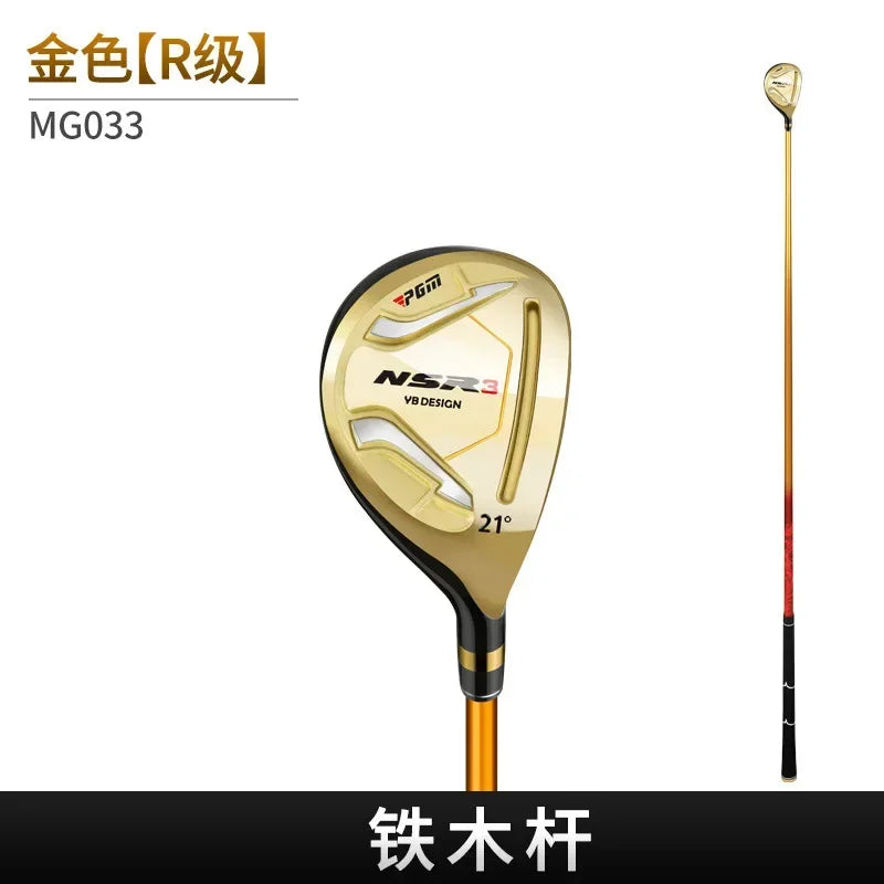 NSR3 Men Golf Clubs 1/3/5/4H R/S Iron Wood Driver Titanium Alloy Ultra-Light Right Hand Golf Clubs Angle Adjustable MG033