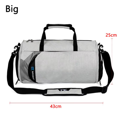 Premium Multifunctional Gym Bag for Fitness, Travel, and Swimming - Large Capacity Wet/Dry Design with Shoe Compartment