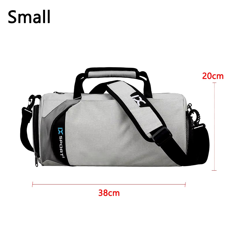 Premium Multifunctional Gym Bag for Fitness, Travel, and Swimming - Large Capacity Wet/Dry Design with Shoe Compartment