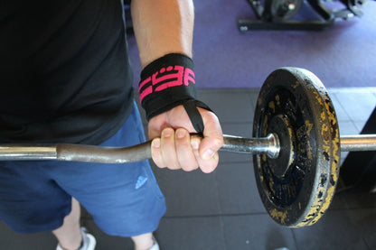 Padded Wrist Wraps for Weightlifting - Supportive Gym Straps and Grip Gloves by GFM