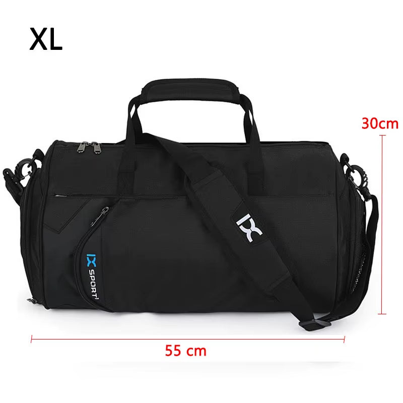 Premium Multifunctional Gym Bag for Fitness, Travel, and Swimming - Large Capacity Wet/Dry Design with Shoe Compartment