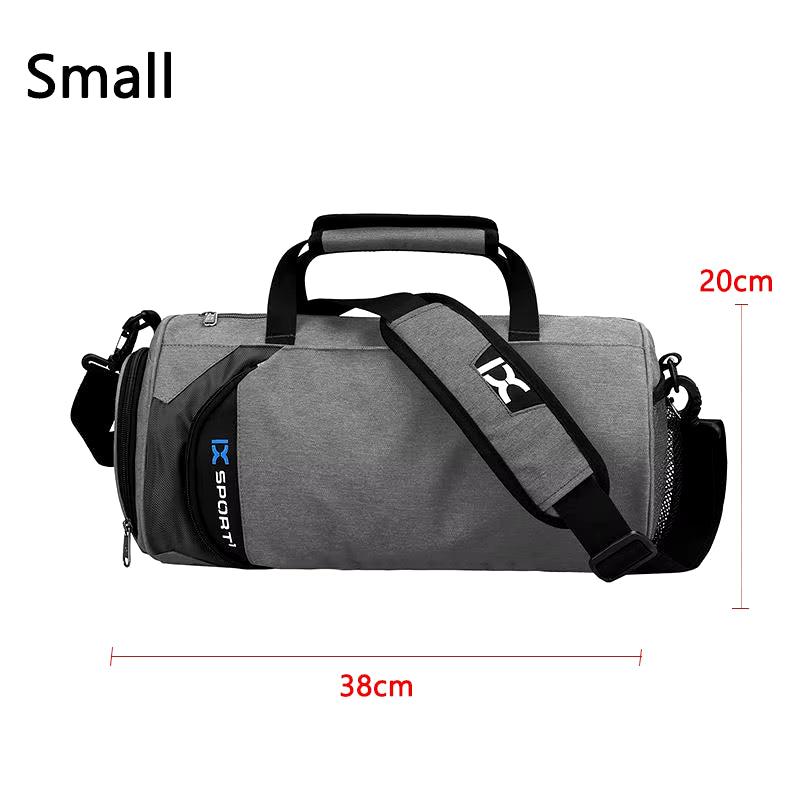Premium Multifunctional Gym Bag for Fitness, Travel, and Swimming - Large Capacity Wet/Dry Design with Shoe Compartment