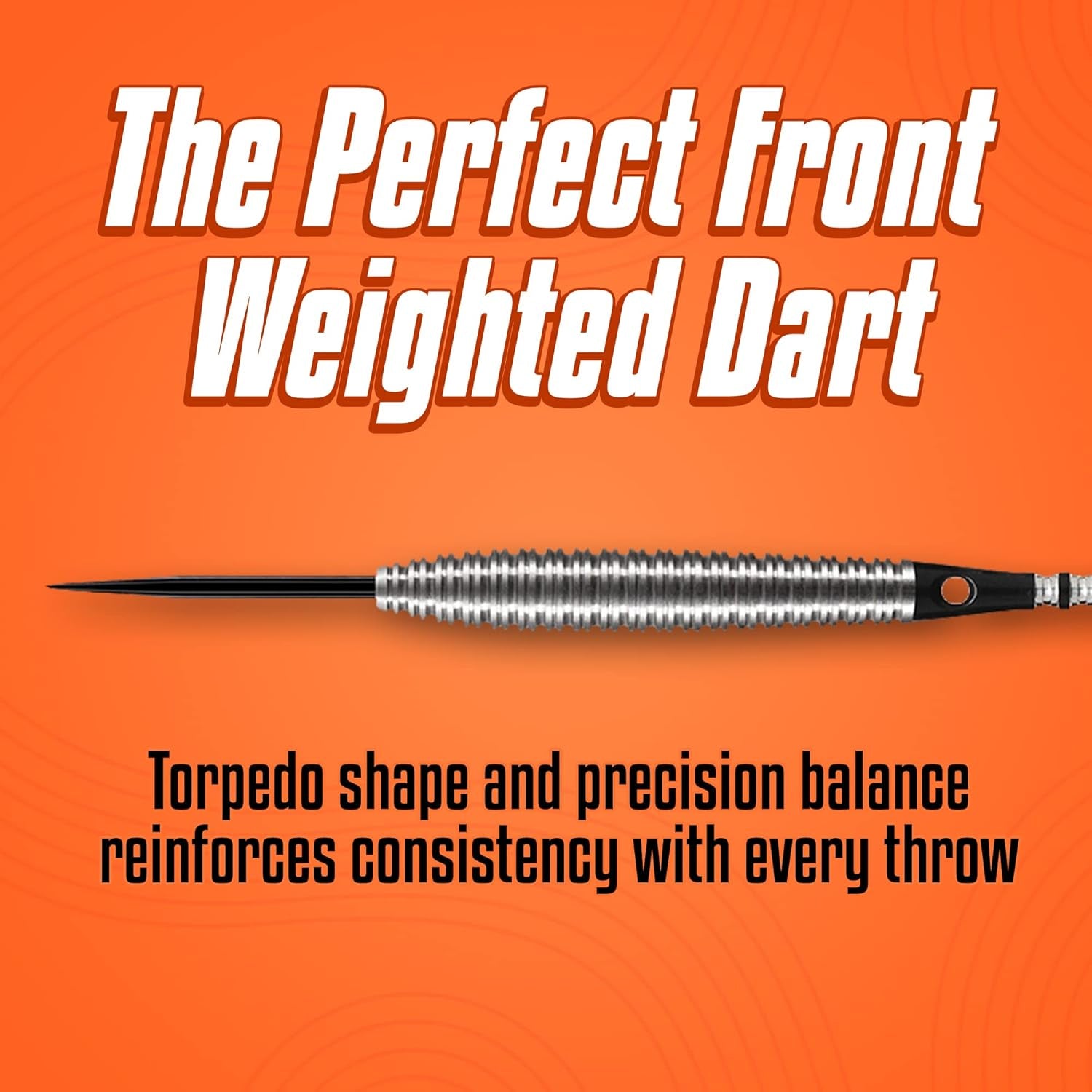 Darts Zen Dojo Steel Tip Dart Set - Front Weighted with 80% Tungsten Barrels