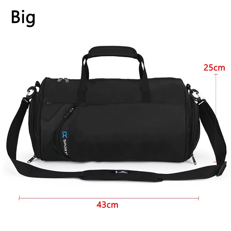 Premium Multifunctional Gym Bag for Fitness, Travel, and Swimming - Large Capacity Wet/Dry Design with Shoe Compartment