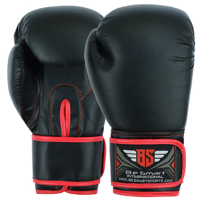 Maya Premium Leather Boxing Gloves for Muay Thai, MMA Training, and Kickboxing Sparring