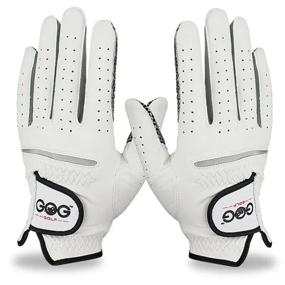 Pack 1 Pc Golf Gloves Men'S Left/Right Hand Soft Breathable Pure Sheepskin with Anti-Slip Granules Golf Gloves Golf Men