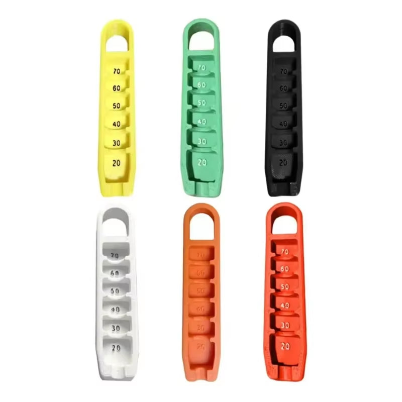 20Mm - 70Mm Golf Elastic Rubber Tees Golf Practice Tees Silicone Durable Golf Tee Golf Limited Ball Tee Golf Training Accessori