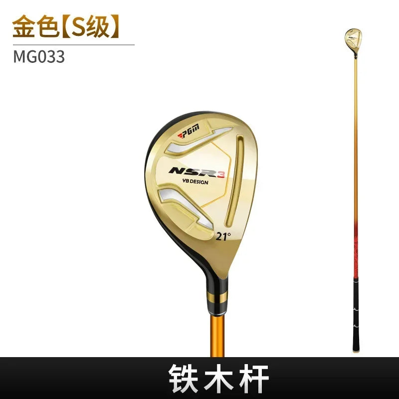 NSR3 Men Golf Clubs 1/3/5/4H R/S Iron Wood Driver Titanium Alloy Ultra-Light Right Hand Golf Clubs Angle Adjustable MG033