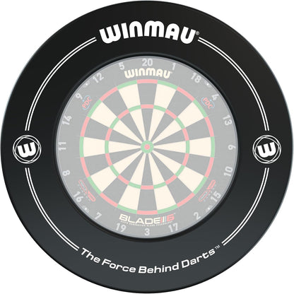 Printed Dartboard Surround Ring - Durable Wall Protector for Dartboards - Available in White, Black, Red, and Blue - Professional Darts Accessories