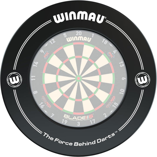Printed Dartboard Surround Ring - Durable Wall Protector for Dartboards - Available in White, Black, Red, and Blue - Professional Darts Accessories