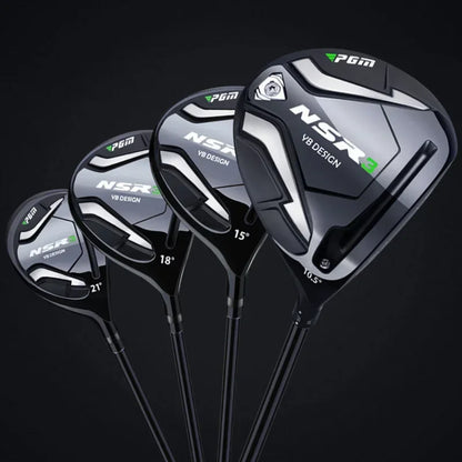 NSR3 Men Golf Clubs 1/3/5/4H R/S Iron Wood Driver Titanium Alloy Ultra-Light Right Hand Golf Clubs Angle Adjustable MG033