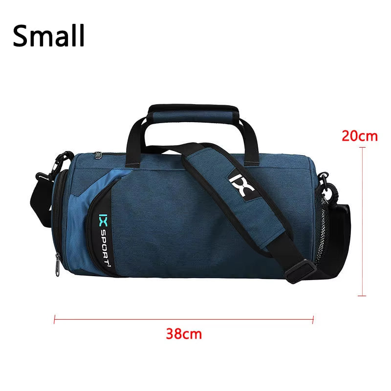 Premium Multifunctional Gym Bag for Fitness, Travel, and Swimming - Large Capacity Wet/Dry Design with Shoe Compartment