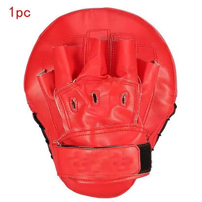 Curved Boxing Bags - 1 or 2 Piece Focus Punching Equipment for Taekwondo, Muay Thai, and Karate Training for Adults and Kids - PU Paws Pads