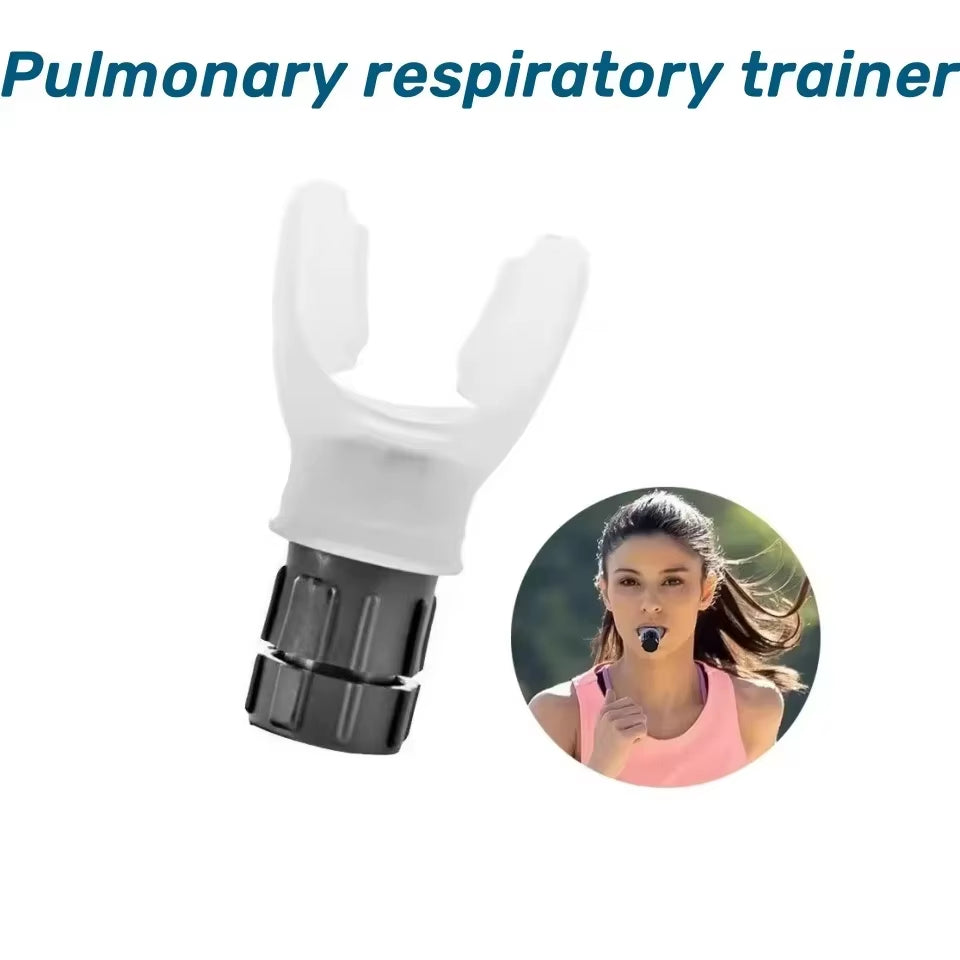 Portable Lung Fitness Exerciser with Adjustable Resistance for Endurance Training