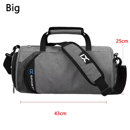 Premium Multifunctional Gym Bag for Fitness, Travel, and Swimming - Large Capacity Wet/Dry Design with Shoe Compartment