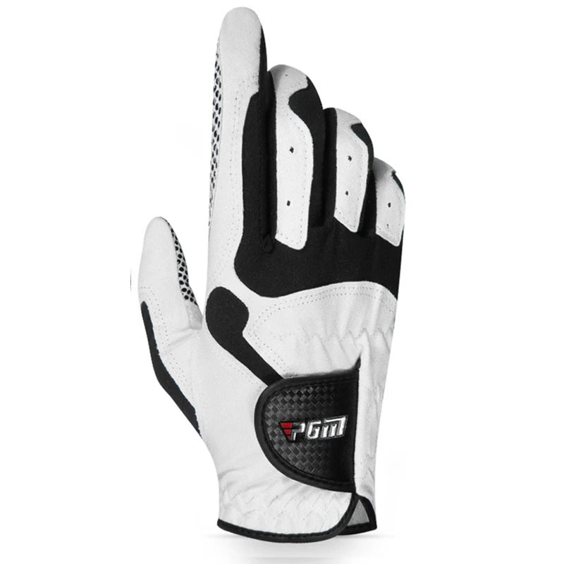Professional Golf Gloves Microfiber Cloth Fabric Breathable Non-Slip Gloves Club Swing Putting Training Gloves