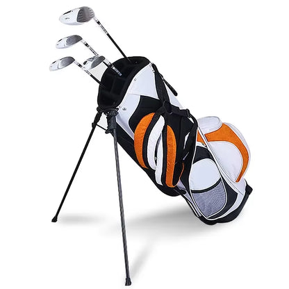 Children'S Portable Golf Clubs Bag Multifunction Bracket Stand Support Lightweight Golf Bagpack Children Golf Bag QB028