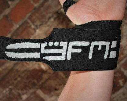 Padded Wrist Wraps for Weightlifting - Supportive Gym Straps and Grip Gloves by GFM