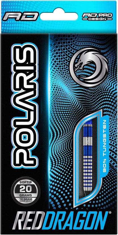 Polaris Tungsten Professional Dart Set with Flights and Nitrotech Shafts