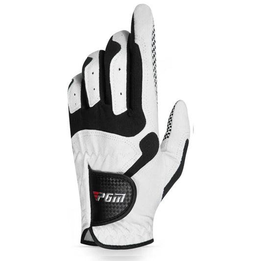 Professional Golf Gloves Microfiber Cloth Fabric Breathable Non-Slip Gloves Club Swing Putting Training Gloves