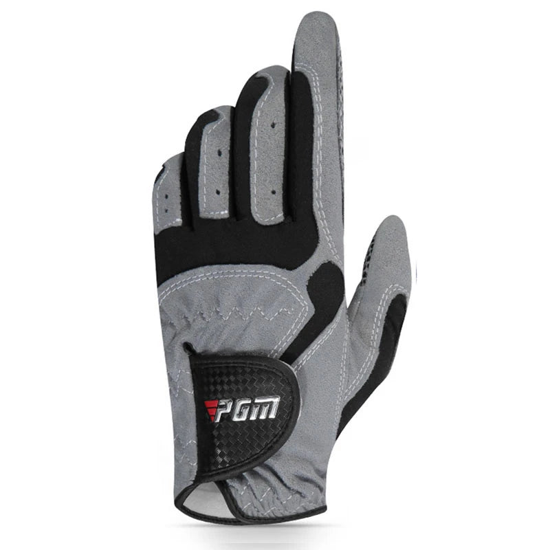 Professional Golf Gloves Microfiber Cloth Fabric Breathable Non-Slip Gloves Club Swing Putting Training Gloves