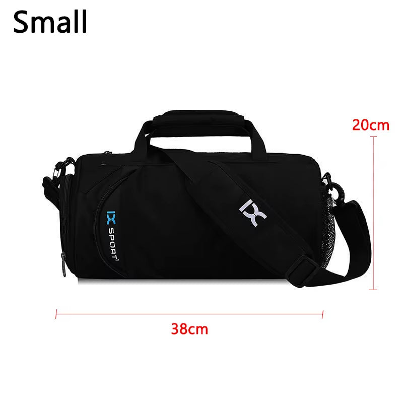 Premium Multifunctional Gym Bag for Fitness, Travel, and Swimming - Large Capacity Wet/Dry Design with Shoe Compartment