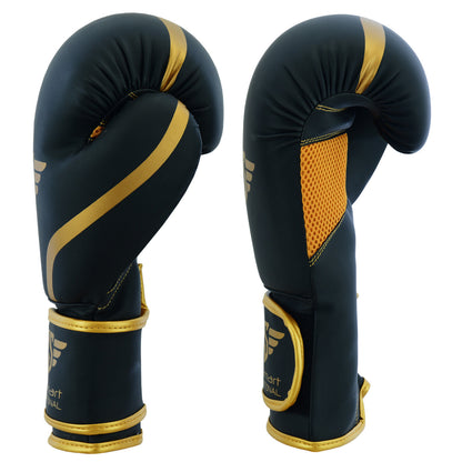 Maya Premium Leather Boxing Gloves for Muay Thai, MMA Training, and Kickboxing Sparring